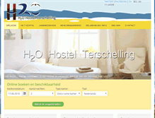 Tablet Screenshot of h2ohostel.nl